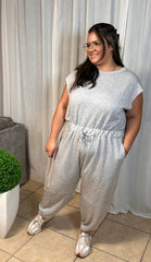 Rhinestones Jogger Jumpsuit