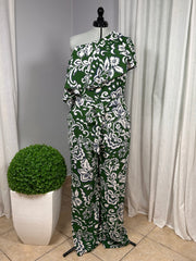 Kale One Shoulder Jumpsuit